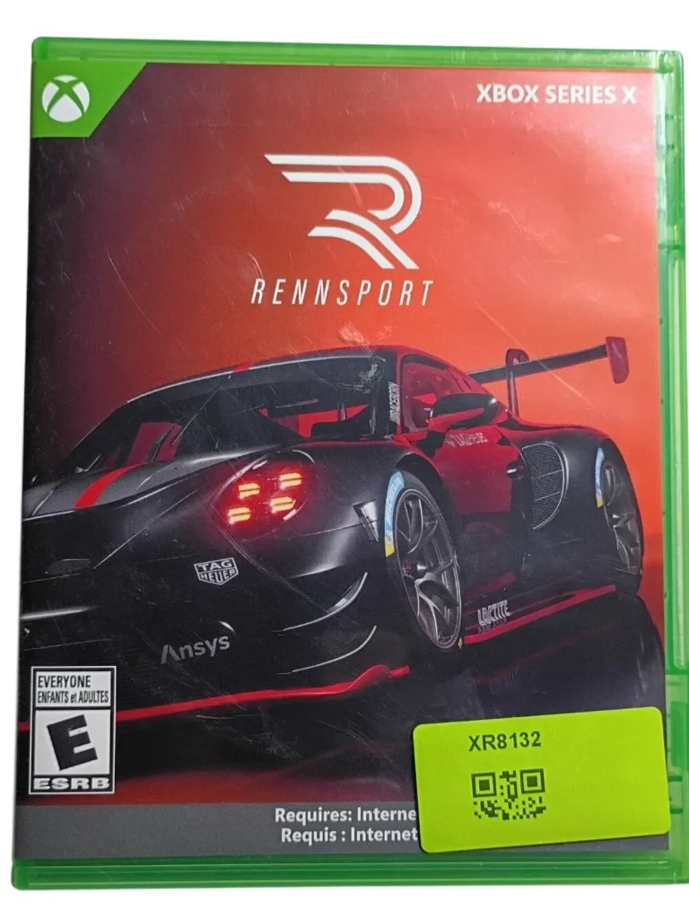 Rennsport Xbox Series X Video Game Case With Disc Racing Nacon Teyon
